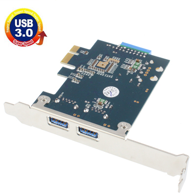 USB 3.0 + USB 2.0 Port Express Card - Click Image to Close